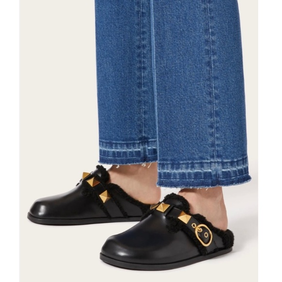 VALENTINO GARAVANI Roman Stud Sabot Mule - Picture 2 of 9